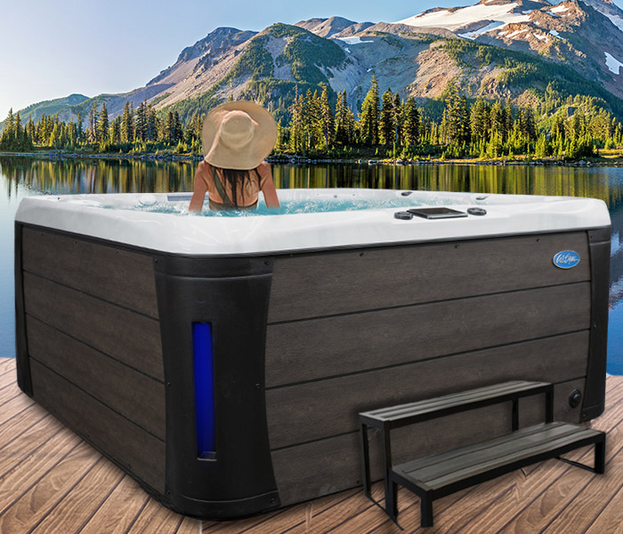 Calspas hot tub being used in a family setting - hot tubs spas for sale Hialeah