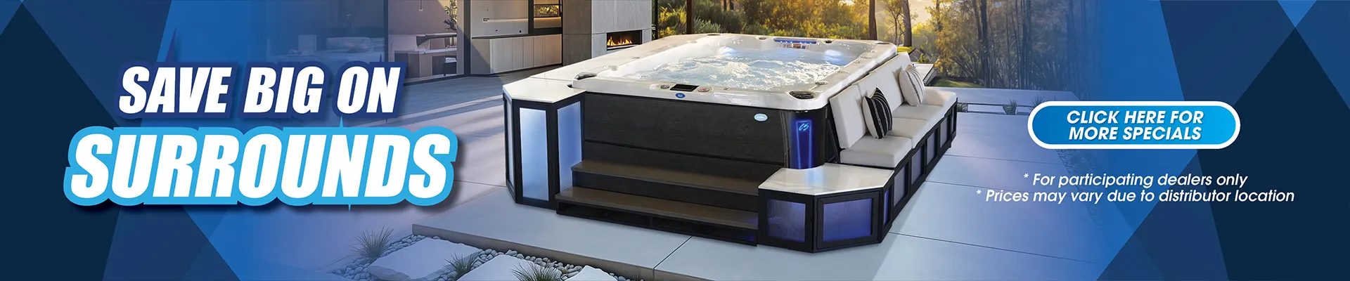 Calspas hot tub being used in a family setting - Hialeah