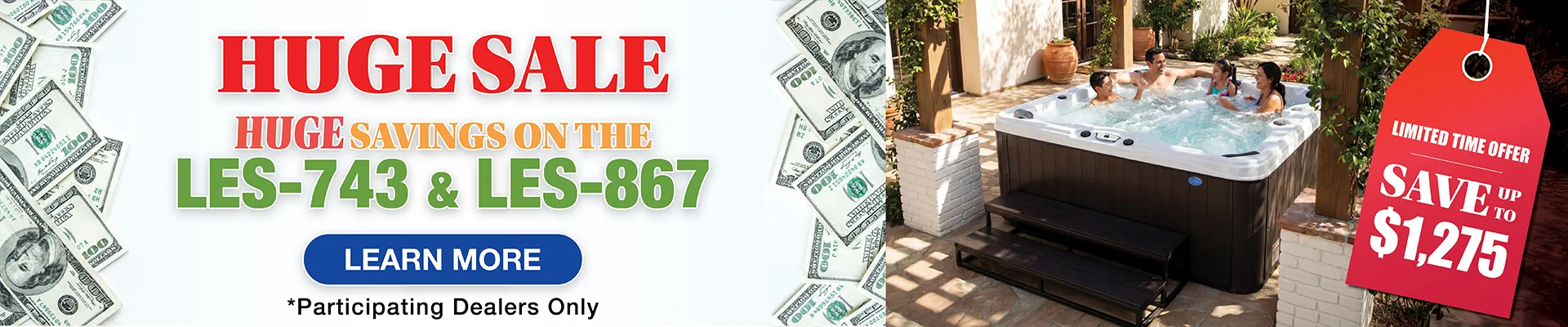 Calspas hot tub being used in a family setting - Hialeah